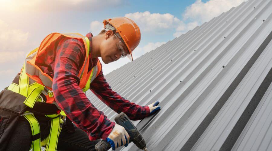 Professional metal roof installation in Fairport, NY